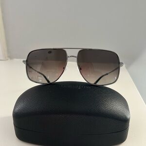 Salvatore Ferragamo Silver Sunglasses